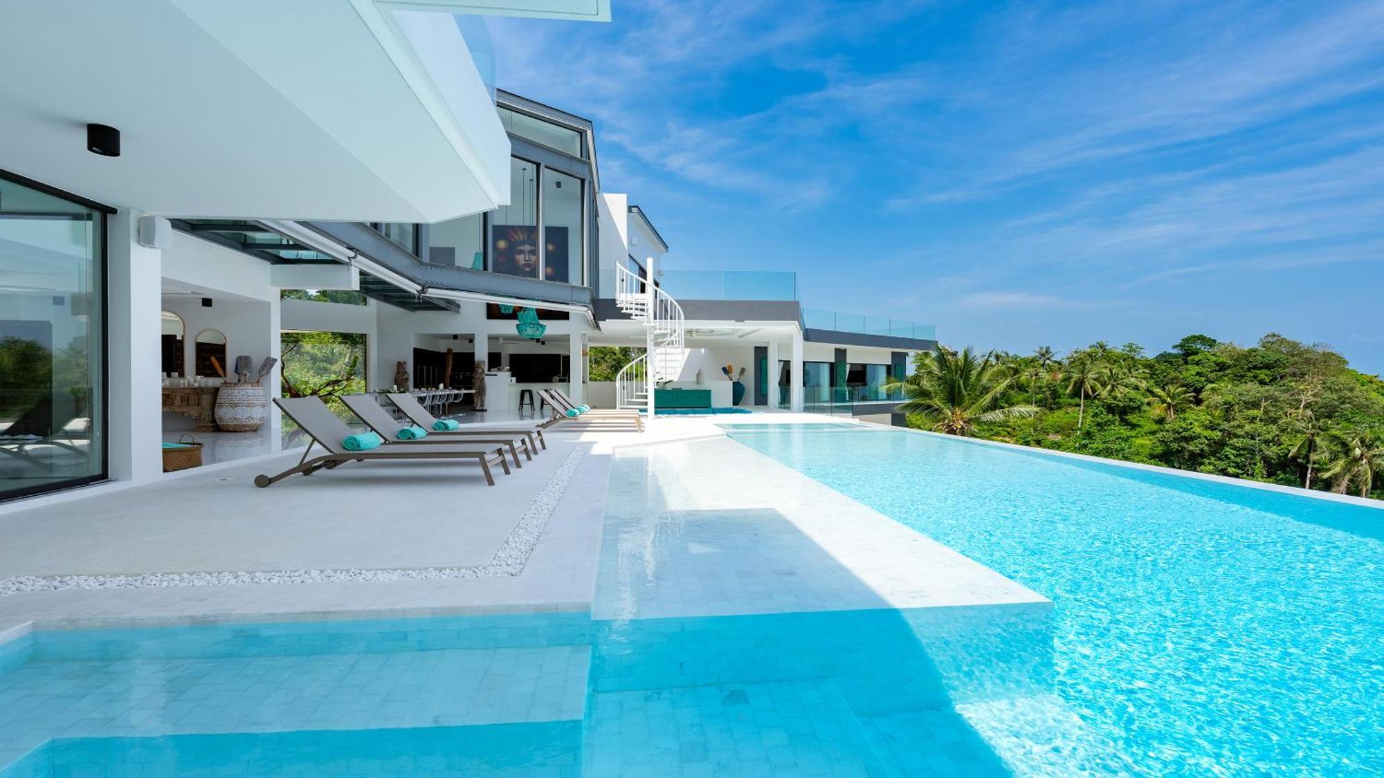 Villa Murano - Luxury With Panoramic Sea Views Амфо Ко-Самуй Экстерьер фото