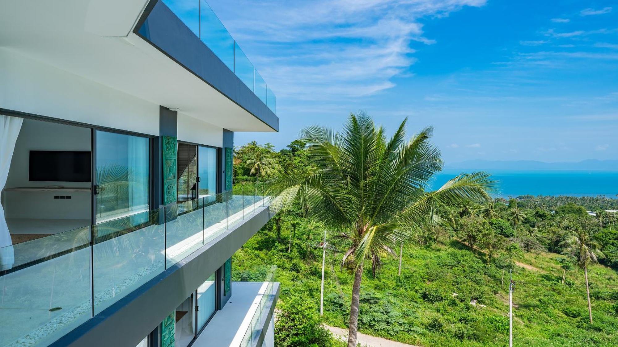 Villa Murano - Luxury With Panoramic Sea Views Амфо Ко-Самуй Экстерьер фото